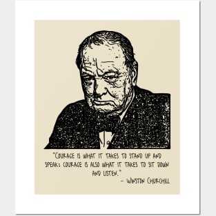 Winston Churchill Posters and Art